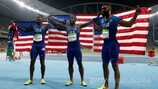 [2016 리우] 미국 400m 계주 실격… 공식적으로 이의 제기