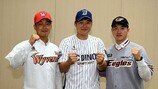 우여곡절 끝에 KBO로 돌아온 신진호-김성민-김진영