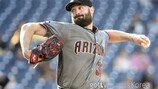 ARI 레이, NL 이주의 선수 선정… 2승-ERA 1.50-18K