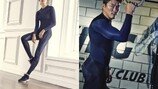 야노 시호♥추성훈, 전신 밀착 스포츠룩…감탄 나오는 몸매