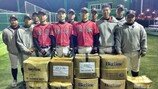NC다이노스, 연고지역 고교 야구팀에 ‘드림볼’ 기증