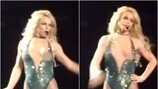 브리트니 스피어스, 아찔 노출 사고…영상 유출