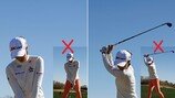 [혼마골프와 함께 하는 정재은의 온 그린] 백스윙때 ‘C자형’ 폼을 피하라