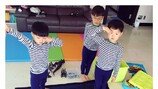 송일국 삼둥이, 또 폭풍성장…이젠 몰라볼정도 ‘경악’
