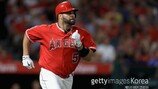 LAA 푸홀스, 9일 무릎 부상서 복귀… PS행 이끌까