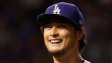 LAD 다르빗슈, PS 2경기서 완벽… 2승-ERA 1.59-14K