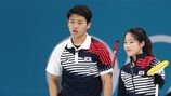 [2018 평창] 컬링 믹스 더블, 노르웨이에 3-8 완패… 1승 2패