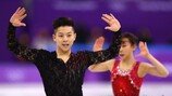 [2018 평창] 피겨 김규은-감강찬 조, 점프 실수로 ‘42.93점’