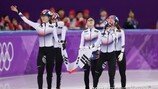 [2018 평창] 쇼트트랙 여자 3000m 계주 금메달… 최강 확인