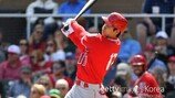 오타니, ML 첫 타석서 안타… 시범경기 부진은 기우?