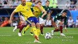 스웨덴, 그란크비스트 페널티킥 골… 멕시코에 2-0