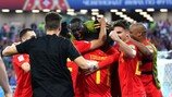 벨기에, 잉글랜드 꺾고 G조 1위… 16강서 日과 격돌