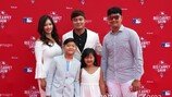 ‘첫 올스타전 출전’ 추신수, 가족과 함께 ‘레드카펫쇼’ 참석
