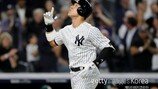 [AL WC] NYY 저지, ‘2018 포스트시즌 첫 홈런 주인공’