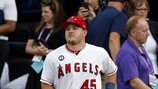 [올스타전] LAA 트라웃, 27번 대신 45번… 故 스캑스 추모