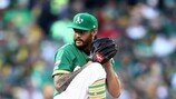 [AL WC] 오클랜드, 믿었던 마네아 붕괴… 2이닝 4실점
