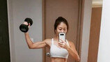 이지현, 이렇게 말랐는데…놀라운 근육