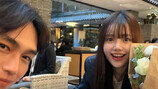하연수, 日 훈남 배우와 생일 인증샷…너무 잘 생겼어