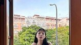 AOA 지민, 군살이란 게 없네…아찔 바캉스룩 