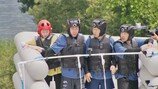 ‘런닝맨’ 제작진 비상, 수상게임하다 ‘위험천만’ 공포