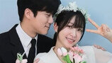 하니, 순백의 웨딩드레스…핑크빛 선남선녀 케미