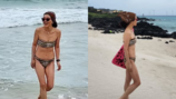 44kg 한혜연, 비키니 입으니 더 놀랍네…16kg 감량 ‘슬랜더’ 몸매 [SD셀픽]