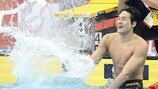 김영범, 한국수영에 이번 AG 첫 金 안겼다