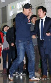 [동아포토]류현진 ‘수줍은 코리아 몬스터~’