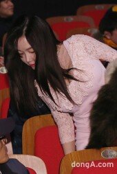 [동아포토]낸시랭 ‘로드걸 긴장하게 만드는 볼륨감’