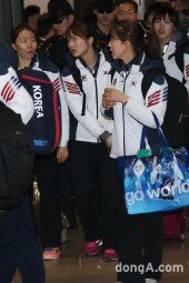 [동아포토]아름다운 소치의 얼굴들 드디어 금의환향