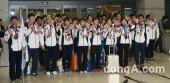 [동아포토]대한민국 선수단 귀국 ‘2018년 평창에서 만나요~’