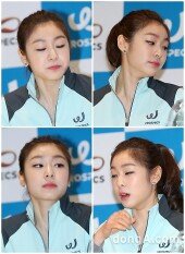 [동아포토]‘겨울여왕’ 김연아, ‘추워도 너무 춥네~’