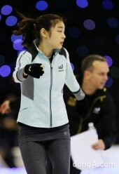 [동아포토]은퇴 아이스쇼 앞둔 ‘피겨여왕’ 김연아 리허설 공개 현장
