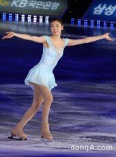 [동아포토]김연아 ‘엘사로 변신한 피겨여왕’
