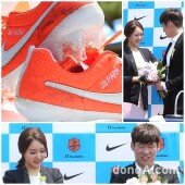 [동아화보] ‘캡틴’ 박지성 은퇴하던 날…아쉬움 잊게 한 연인 ‘김민지와의 결혼발표’
