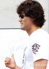 [동아포토]박찬호, ‘저스트 두 잇’