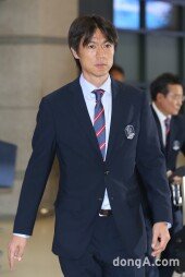[동아포토]월드컵 마치고 귀국한 홍명보 감독