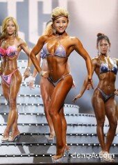 [동아포토]이향기 여자보디빌딩 피규어 MVP