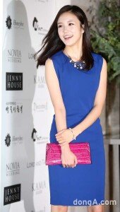 [동아포토]박지성 김민지 결혼식, 민폐 하객 장예원 아나운서, 우아한 미소