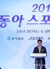 [동아포토]‘동아스포츠대상’ 김재호 대표