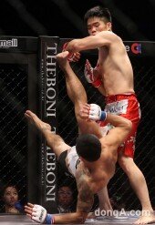 [동아포토]‘로드FC’ 김대환 “오늘은 격투기 선수”