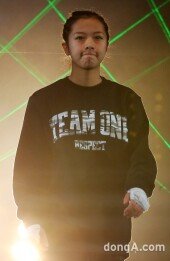 [동아포토]‘로드FC’ 송가연, 결연한 의지 소녀