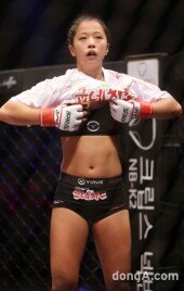 [동아포토]‘로드FC’ 송가연, 믿을 수 없는 현실