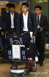 [동아포토]이정협 ‘금의환향한 군데렐라~’