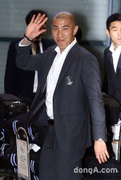 [동아포토]차두리 ‘고마워’