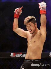 [동아포토]‘로드FC’ 권아솔 승리의 미소