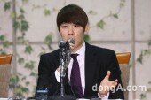 [동아포토]박태환 약물 관련 기자회견, “절대 고의적이지 않았다”