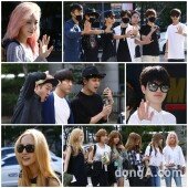 [출근길 명장면] 걸그룹 총출동?...레드카펫 같았던 뮤뱅 출근길