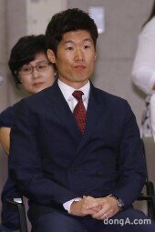 [동아포토]박지성 ‘JS파운데이션 이사장으로 참석’