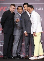 [동아포토]파이터들의 셀카샷